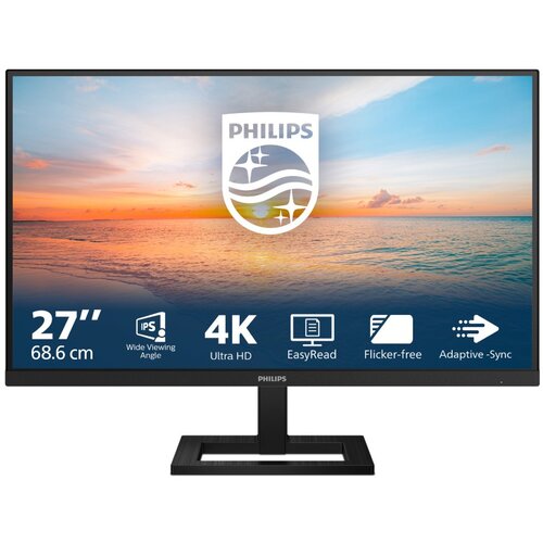 Philips 27E1N1900AE 27&amp;quot; IPS 4k monitor z USB-C Power Delivery 65W Slike
