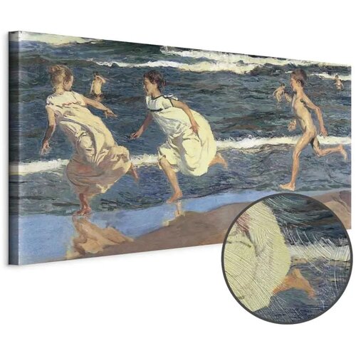  Slika - Joaqu&iacute;n Sorolla y Bastida &ndash; Running along the Beach 60x30 Premium Print Cijene