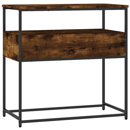  Konzolni stol boja hrasta 75 x 40 x 75 cm konstruirano drvo Slike