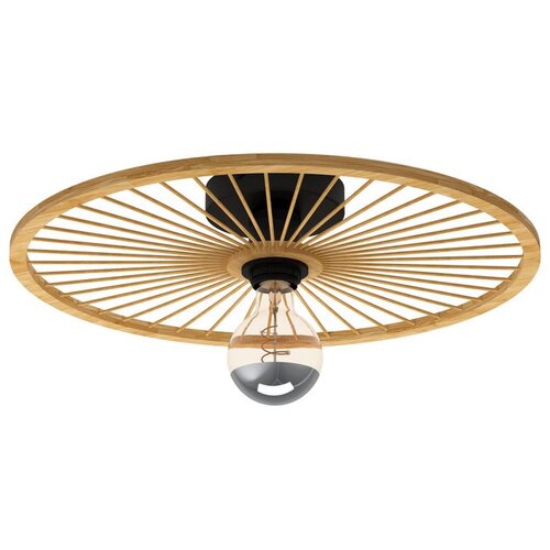 Eglo zidna i plafonska lampa LEOMINSTER E27 &amp;Oslash;45 cm pleteno drvo 43883 Slike