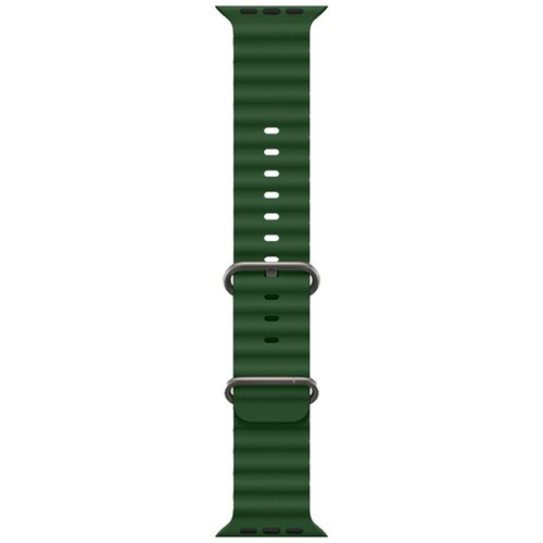 Hoco. Silikonski remen za iWatch, 42/44/45/49mm, zelena &amp;ndash; iWatch WA12 Alfa Slike