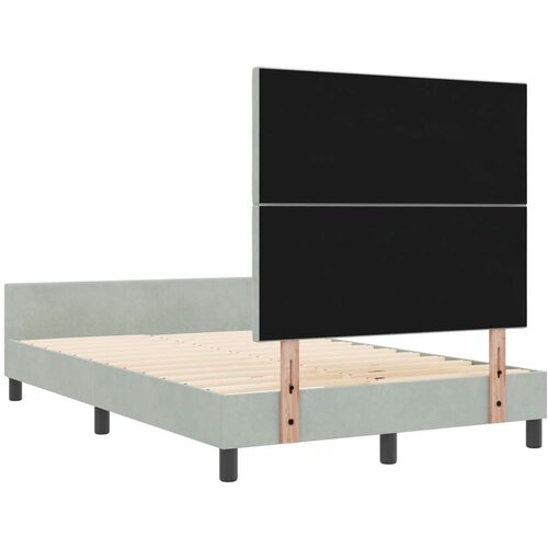 VidaXL Krevetna Okvir Svjetlosiva 120x200 cm Bar&amp;scaron;un Slike