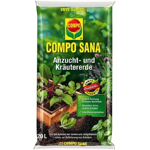 COMPO Substrat za zelišča in začimbe Compo Sana (20 l)