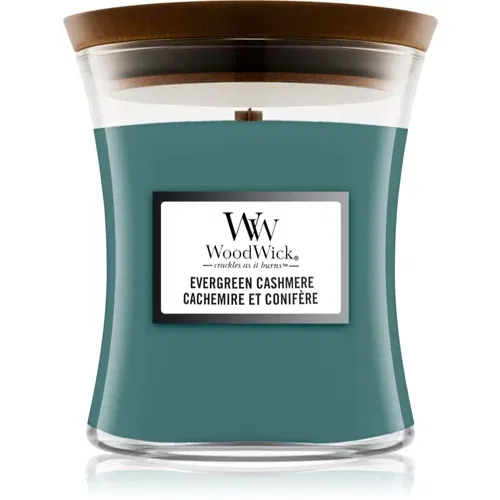 WoodWick Evergreen Cashmere dišeča sveča 275 g