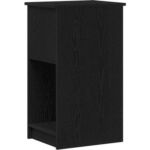  Tower stalak za računalo s ladicom crni 35x45x77 cm Slike