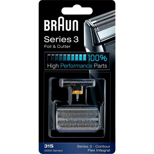 Braun Folija i blok s o&amp;scaron;tricama za brijaći aparat 31S &amp;ndash; Combi Pack 31S Slike
