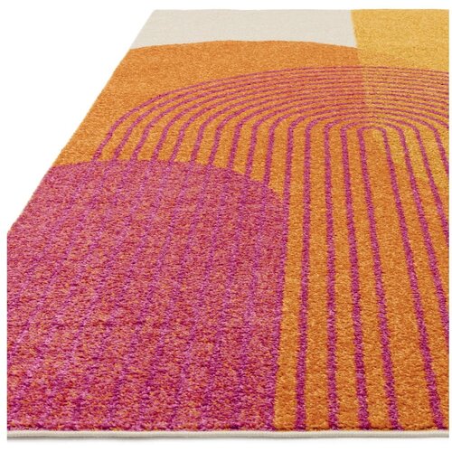 Asiatic Carpets Žuti /narančasti tepih 120x170 cm Muse Orange Retro &amp;ndash; Slike