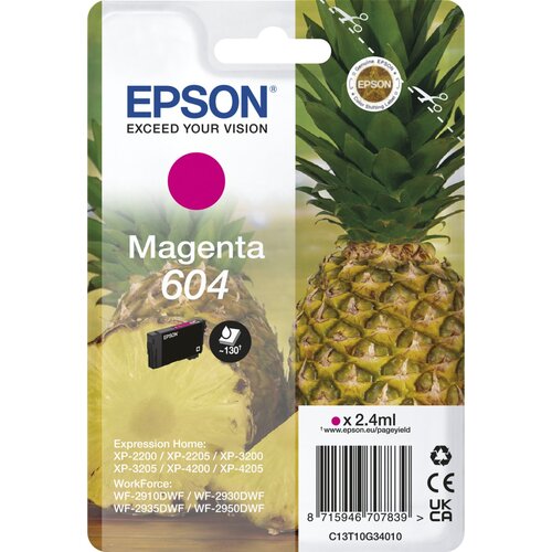 Epson ink cartridge magenta 604 T 10G3 Slike
