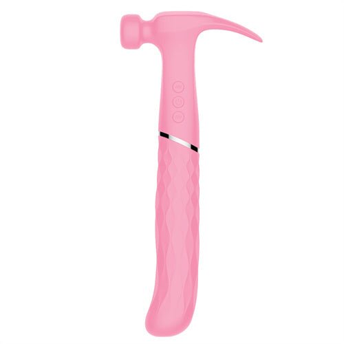 SuperLove Curved Hammer Vibrator Pink Slike