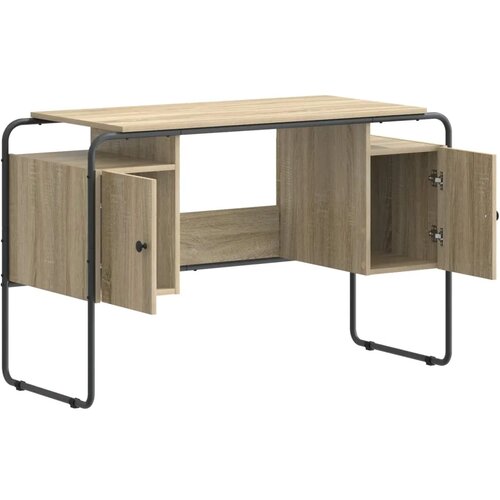  Stol s pohranom Hrast sonoma 120 x 50 5 x 75 5 cm - Hrast sonoma Slike