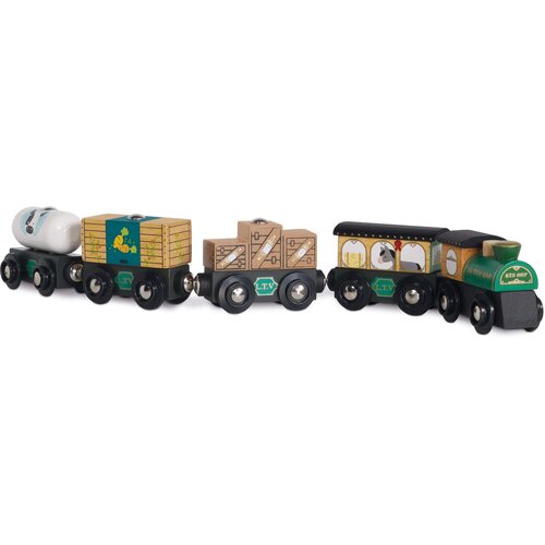 Le Toy Van lokomotiva great green Cene