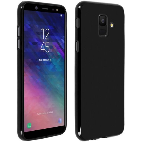 AVIZAR zašcitni etui iz silikonskega gela, mat efekt crna str. samsung galaxy A6, (20615704) Cene