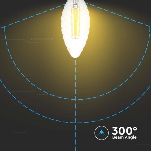  led prigu&amp;scaron;iva filament sijalica E14/4W/230V 3000K Slike