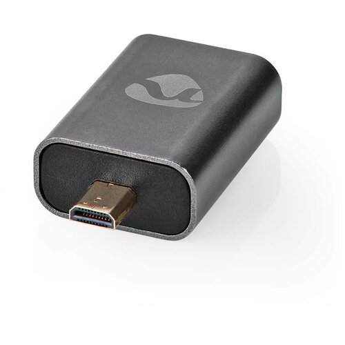 Nedis Adapter HDMI mikro konektor za HDMI ravne oblike iz aluminija, Siva, (5000218672) Cene