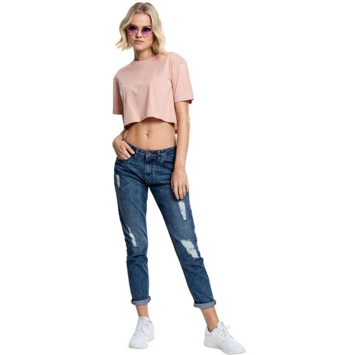 Urban Classics Ladies Short Oversized Tee light rose Slike