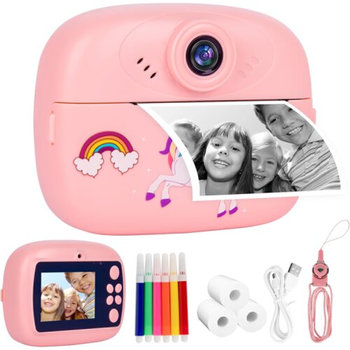  Dječija kamera sa printerom K80032GB micro sd kartica, pink Cijene
