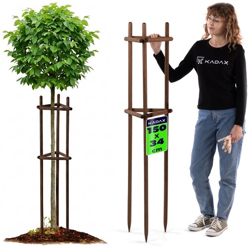 KADAX opora za rastline, drevesa, grmičevje, impregnirana opora, trikotna, močna, 150 cm, (5000362580) Cene