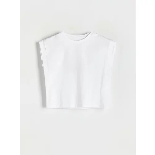 Reserved - Pamučna bluza - bijela