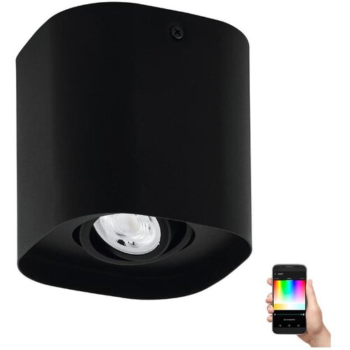 Eglo stropna spot svjetiljka Caminales-Z 99673, 1x GU10 LED, 12,5 x 12,5 cm, crna Cene