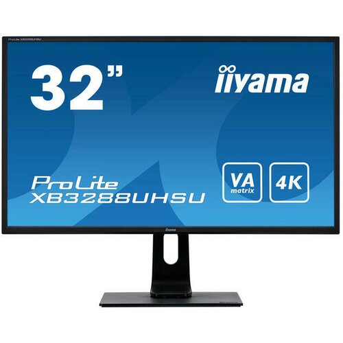 Iiyama PROLITE XB3288UHSU-B1 31.5 3840 x 2160 3ms VA 4K Ultra HD monitor Slike
