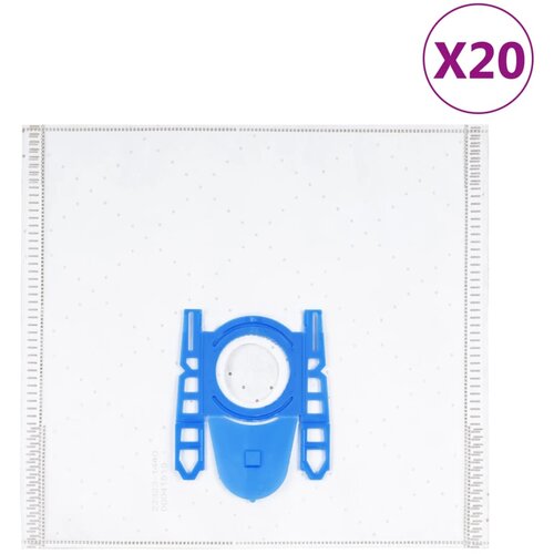 VidaXL Vrečke za sesalnik za Bosch/Siemens DEFGH 20 kosov, (21089163) Slike