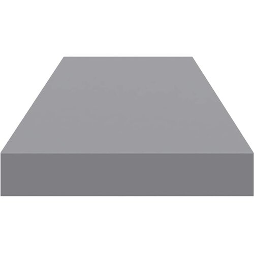  Plutajuće zidne police 2 kom sive 80 x 23,5 x 3,8 cm MDF Slike