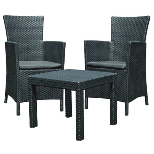 Allibert Baštenska garnitura Rosario Graphite hladno siva boja Cene