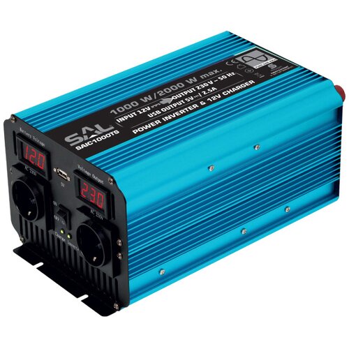  Sinusni naponski pretvarač 1000W+USB Cene