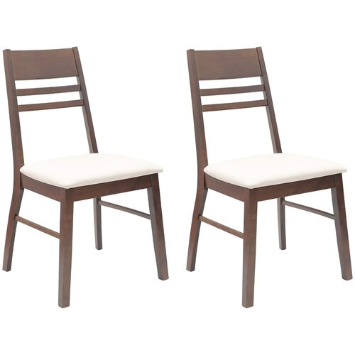  Trpezarijske stolice 2 pcs Svijetlosmeđa 43 x 54 x 89 cm Slike