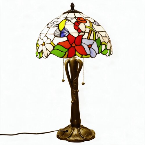 Mv Lux STONA LAMPA 2XE27 TIFFANY T105 MVL Slike