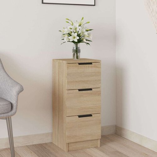  Komoda boja hrasta sonome 30 x 30 x 70 cm konstruirano drvo Slike