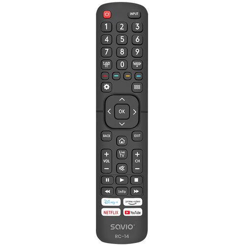 Savio Nadomestni daljinski upravljalnik za Hisense TV Cene