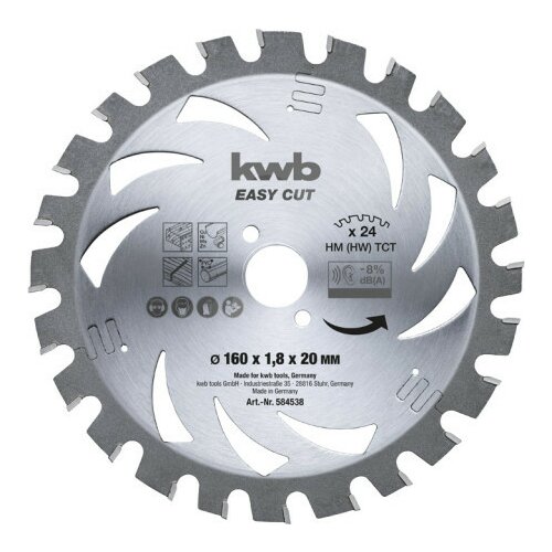 KWB easycut rezni disk za cirkular 184x20, 30Z, HM, za drvo/metal(nonFe)/plastiku, energy saving ( 49586138 ) Cene