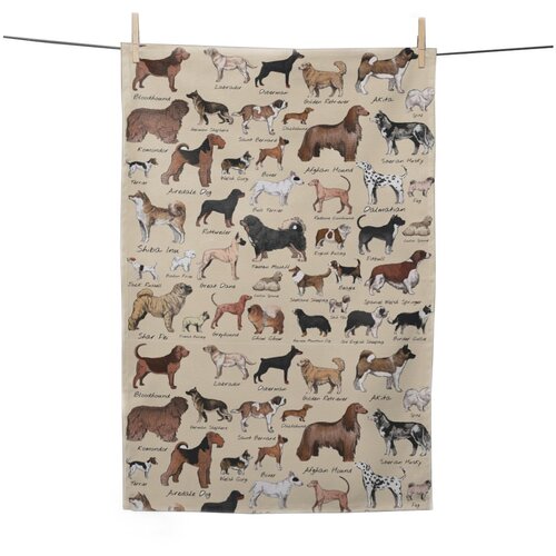 Little Nice Things Kuhinjska krpa 70x50 cm Dogs - Little Nice Things Cene