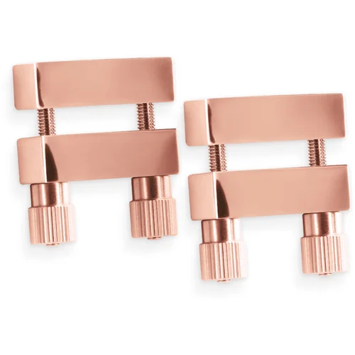 Ns Novelties Bound Nipple Clamps V1 Rose Gold