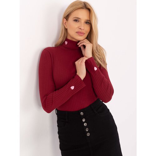 RELEVANCE Blouse-RV-BZ-A319.06P-burgundy Cene
