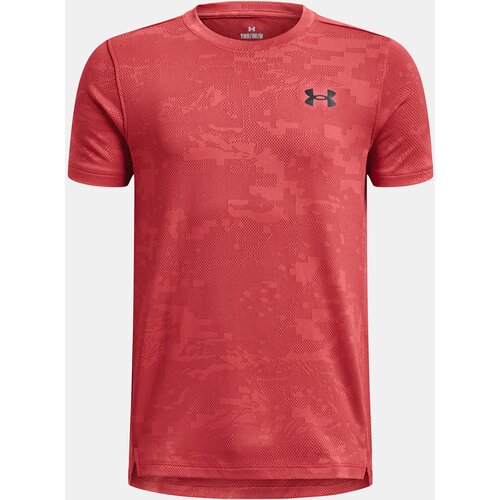 Under Armour Boys' T-shirt UA Tech Vent Jacquard SS-RED - Boys Cene