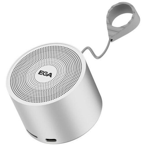 Ega Mini Prenosni Bluetooth Zvočnik Bluetooth Brezžični Z Dodatnim Basom Stereo Avtonomija Tip C Srebrne Barve, (5000008191) Cene
