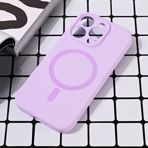Torbica Magsafe Pure color za iPhone 16 Pro 6.3 lila Slike