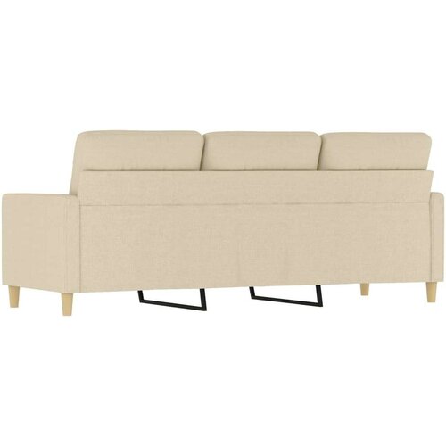  Trosjed od tkanine krem 180 cm Slike