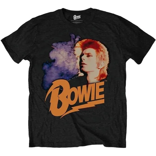 David Bowie Majica Retro Bowie Unisex Black 2XL