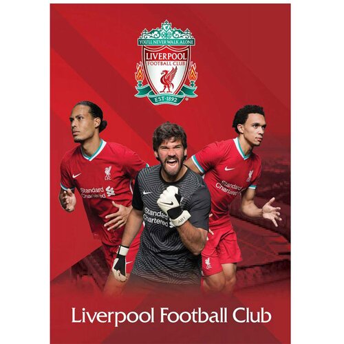 Simpo Zvezek A4 Liverpool, brezčrtni, 54 listov, sortirano, 1 kos Slike