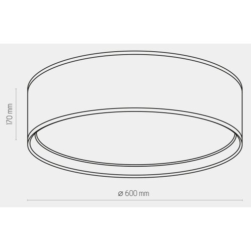  plafonsko svetlo bilbao 4xE27/15W/230V, prečnik 60 cm, belo/zlatno Slike