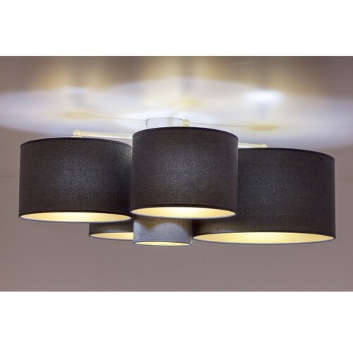  duolla - plafonsko svetlo roller pento 5xE27/60W/230V antracit Slike