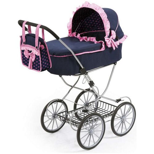 Kolica za lutke Reig Dolls Pram Mornarsko plava 64 cm Cijene