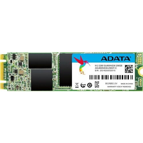 Adata SSD Ultimate SU800 M.2 256GB, SATA III - ASU800NS38-256GT-C ssd hard disk Slike