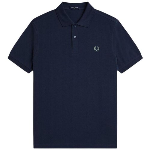 Fred Perry Polo majice kratki rokavi M6000 T73 Modra Slike