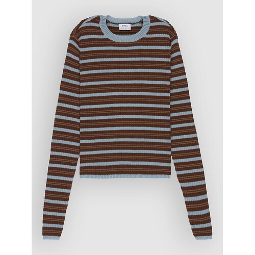 Rvca Bambi Stripe Long Sleeve T-Shirt chocolate Cijene