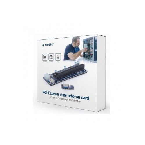 Gembird PCI Riser Mining Extender USB 3,0 PCIEX-03 Slike