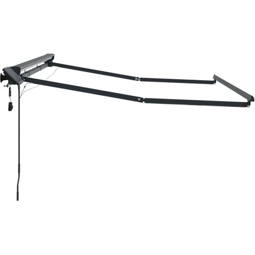  Ručni okvir tende s LED-ima Antracit 3 5 x 2 m Aluminij - Antracit 3 5 x 2 m Slike